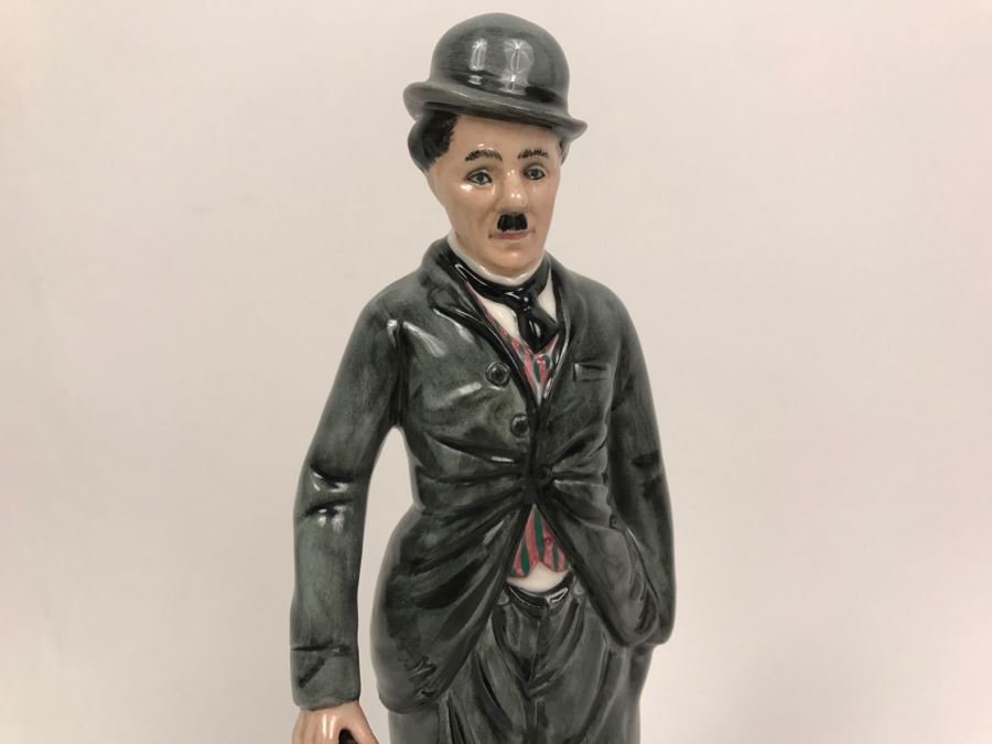 Limited Edition Royal Doulton Figurine 'Charlie Chaplin' HN2771 12 Of 5,000 1989 [Photo 3]