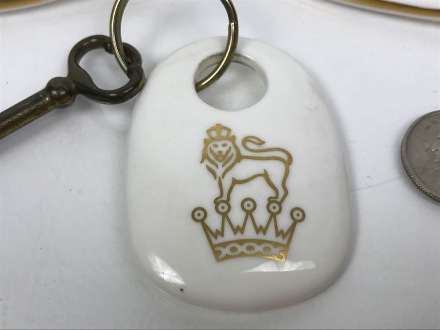 Royal Doulton Name Tags And Royal Doulton Key Chain [Photo 2]