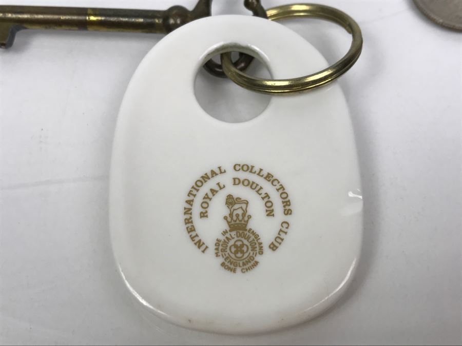 Royal Doulton Name Tags And Royal Doulton Key Chain [Photo 4]