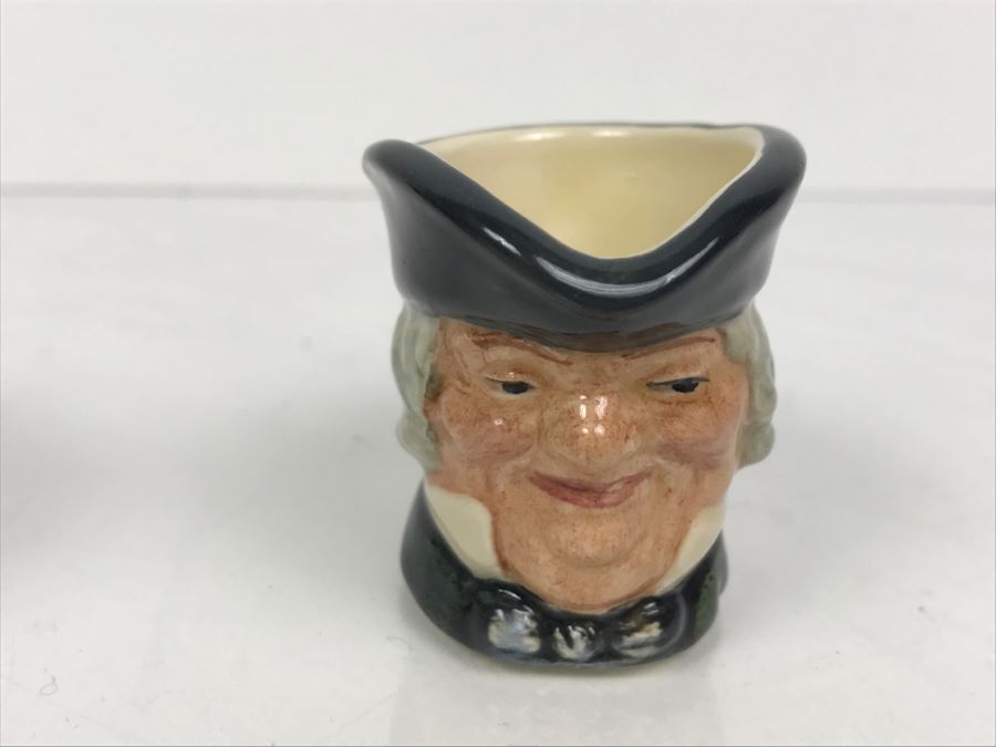Limited Edition Set Of Royal Doulton Miniature Mini Toby Mugs Numbered 1509 [Photo 7]