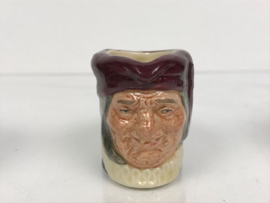 Limited Edition Set Of Royal Doulton Miniature Mini Toby Mugs Numbered 1509 [Photo 8]