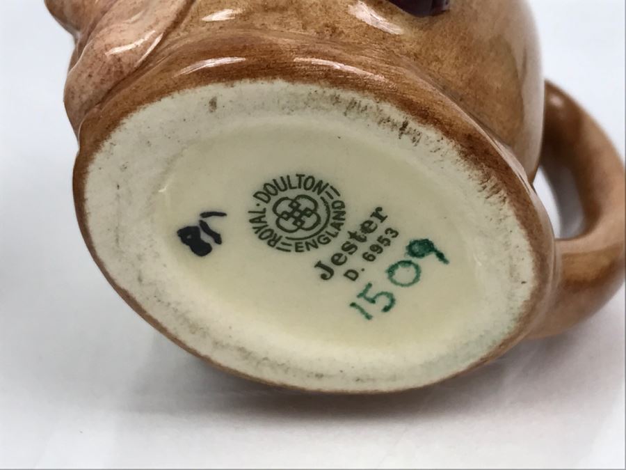 Limited Edition Set Of Royal Doulton Miniature Mini Toby Mugs Numbered 1509 [Photo 12]