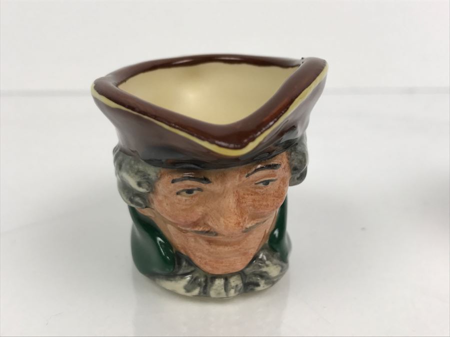 Limited Edition Set Of Royal Doulton Miniature Mini Toby Mugs Numbered 1509 [Photo 17]