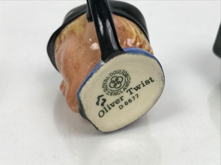 Collection Of Royal Doulton Charles Dickens Series Miniature Mini Toby Mugs [Photo 24]