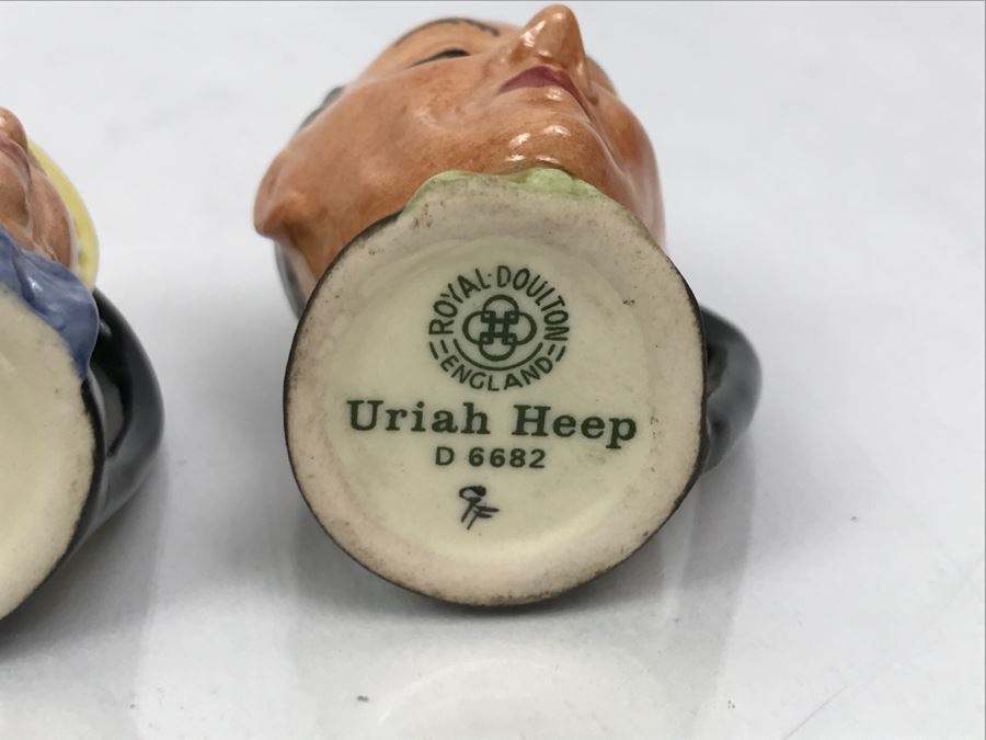 Collection Of Royal Doulton Charles Dickens Series Miniature Mini Toby Mugs [Photo 28]