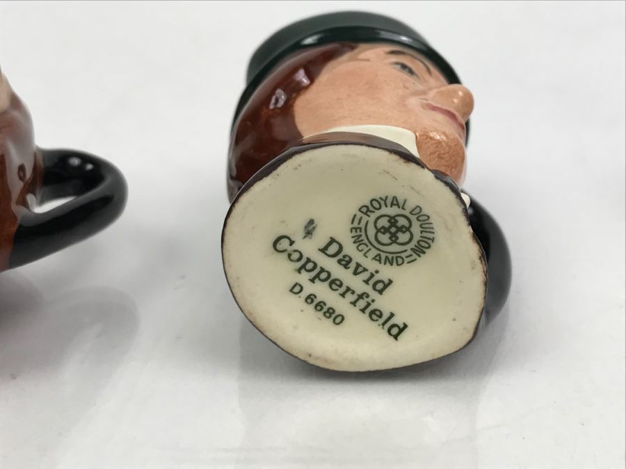 Collection Of Royal Doulton Charles Dickens Series Miniature Mini Toby Mugs [Photo 23]