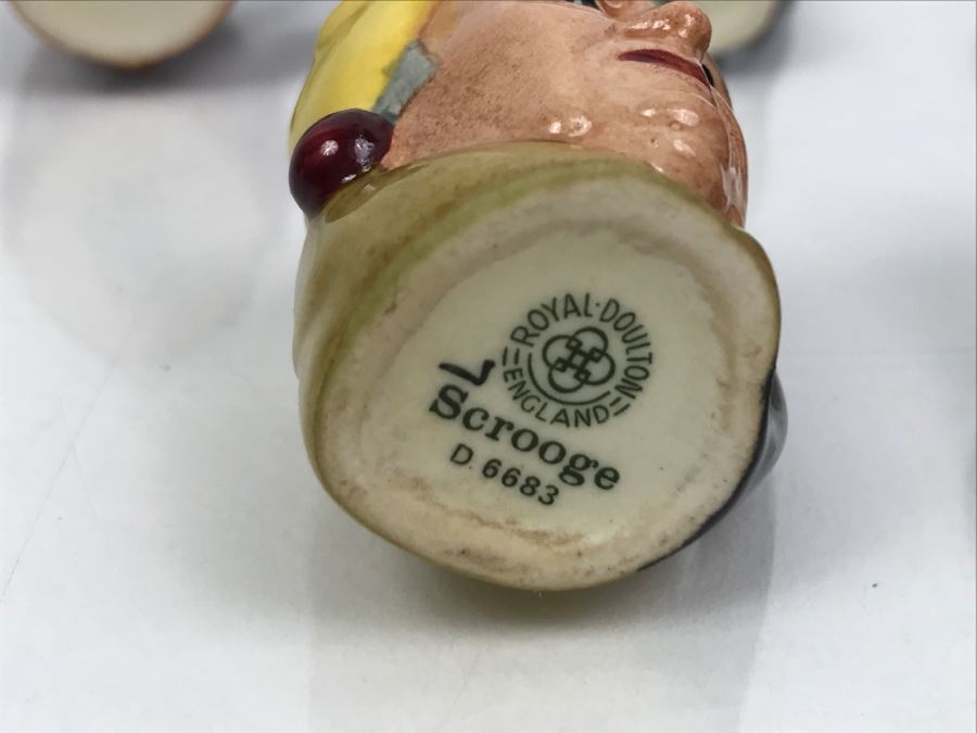 Collection Of Royal Doulton Charles Dickens Series Miniature Mini Toby Mugs [Photo 18]