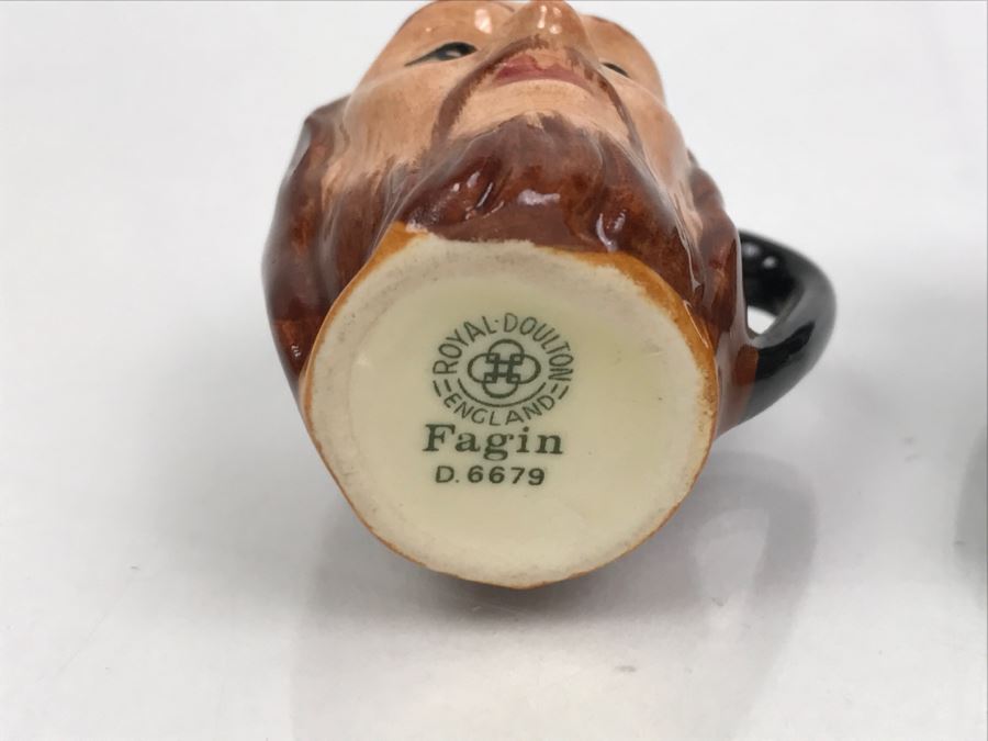 Collection Of Royal Doulton Charles Dickens Series Miniature Mini Toby Mugs [Photo 22]