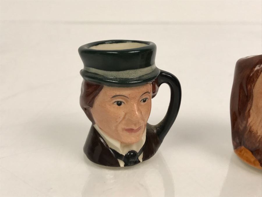 Collection Of Royal Doulton Charles Dickens Series Miniature Mini Toby Mugs [Photo 10]