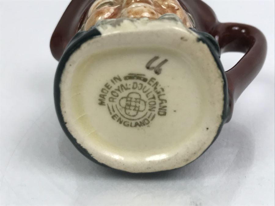 Collection Of (11) Old Royal Doulton Miniature Mini Toby Mugs - Leading Mug Sam Weller Was Priced At $125 - See Photos [Photo 29]