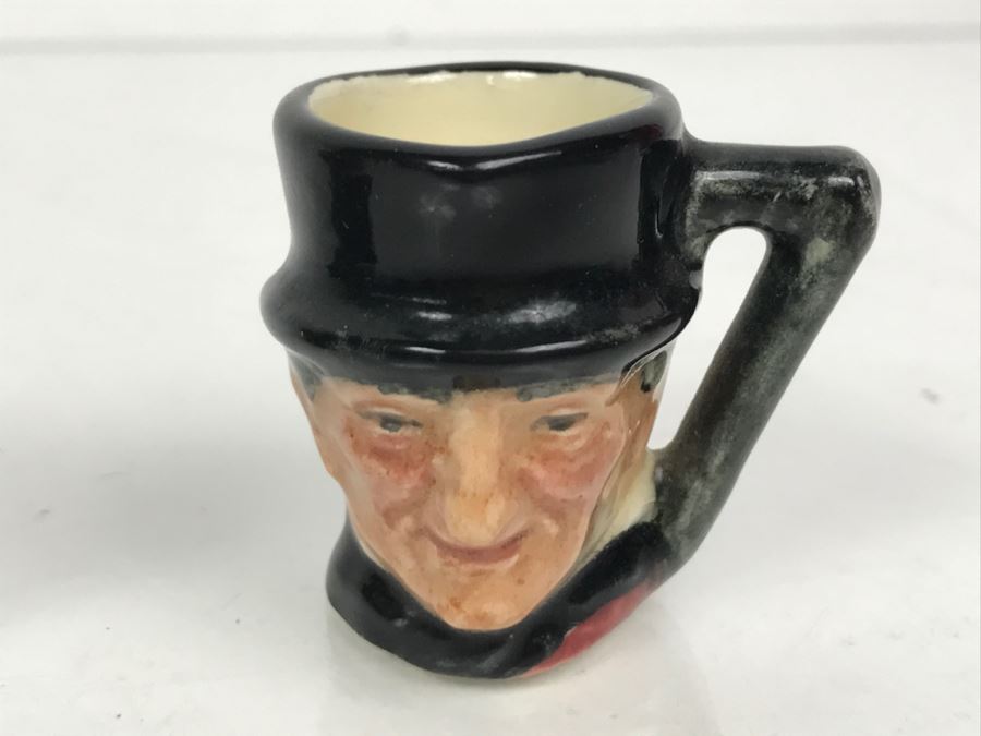 Collection Of (11) Old Royal Doulton Miniature Mini Toby Mugs - Leading Mug Sam Weller Was Priced At $125 - See Photos [Photo 19]