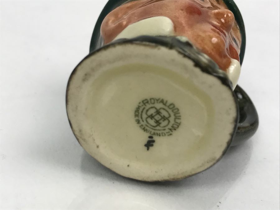 Collection Of (11) Old Royal Doulton Miniature Mini Toby Mugs - Leading Mug Sam Weller Was Priced At $125 - See Photos [Photo 22]
