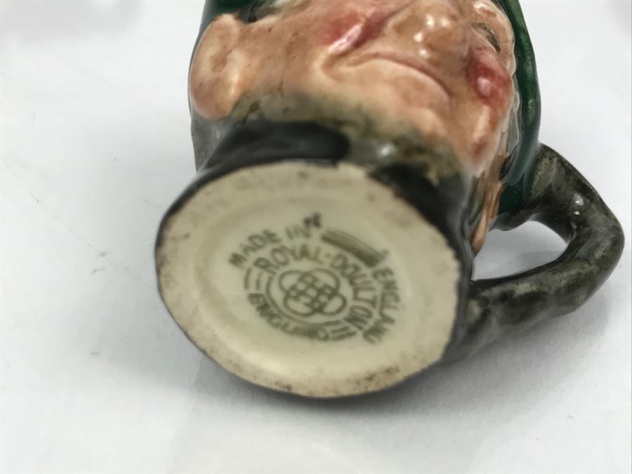 Collection Of (11) Old Royal Doulton Miniature Mini Toby Mugs - Leading Mug Sam Weller Was Priced At $125 - See Photos [Photo 14]