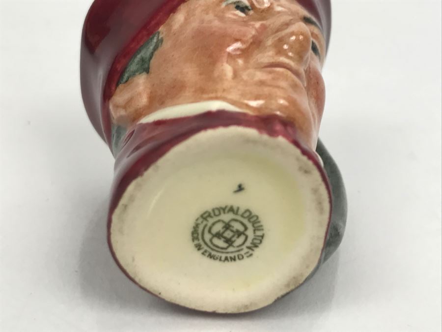Collection Of (11) Old Royal Doulton Miniature Mini Toby Mugs - Leading Mug Sam Weller Was Priced At $125 - See Photos [Photo 26]