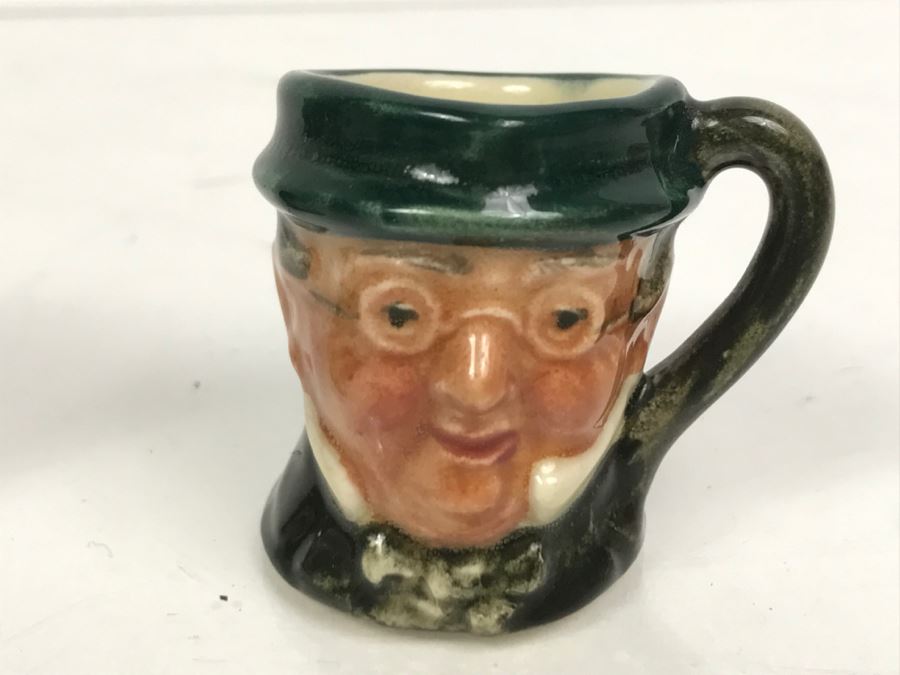 Collection Of (11) Old Royal Doulton Miniature Mini Toby Mugs - Leading Mug Sam Weller Was Priced At $125 - See Photos [Photo 21]
