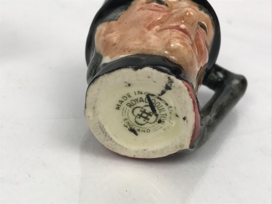 Collection Of (11) Old Royal Doulton Miniature Mini Toby Mugs - Leading Mug Sam Weller Was Priced At $125 - See Photos [Photo 20]