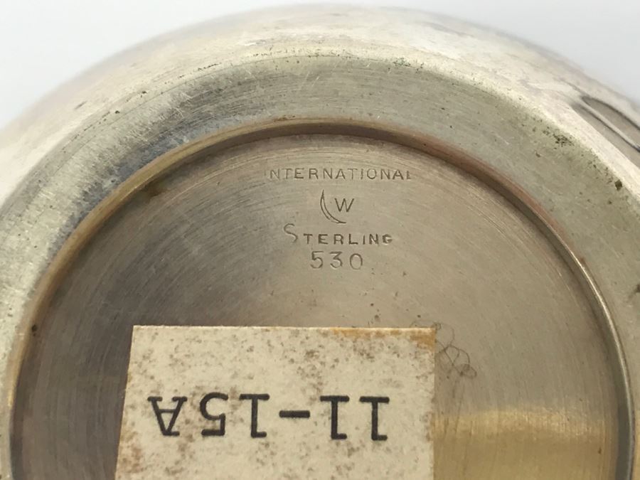 Sterling Silver Sugar And Creamer 98g [Photo 8]