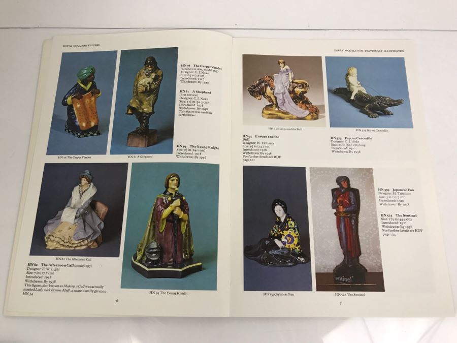 Royal Doulton Figures Book Louise Irvine & Richard Dennis [Photo 4]
