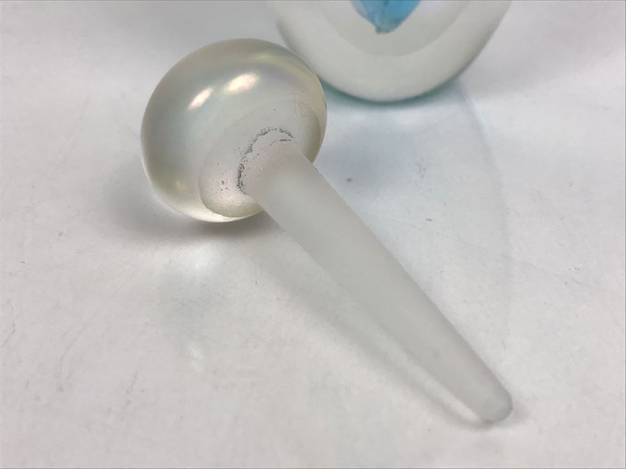 Signed Art Glass Perfume Bottle 1983 By Brian Maytum [Photo 13]