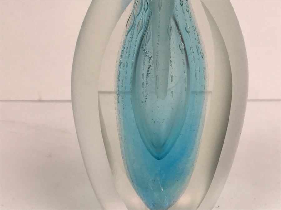 Signed Art Glass Perfume Bottle 1983 By Brian Maytum [Photo 7]