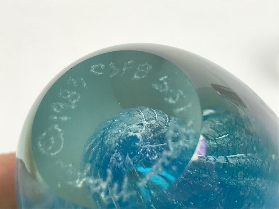 Signed Art Glass Perfume Bottle 1983 By Brian Maytum [Photo 17]