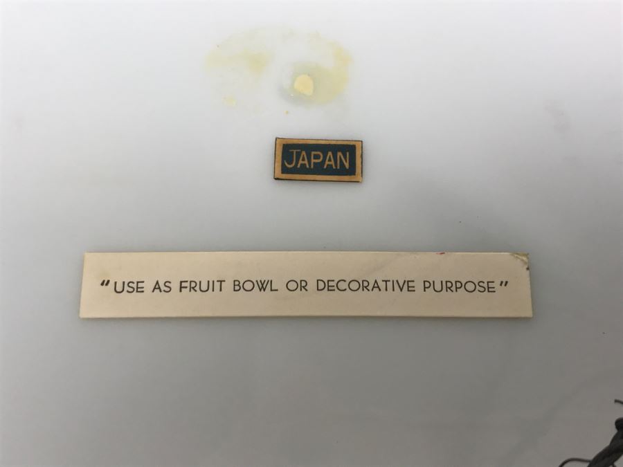 Large Signed Japanese Imari Charger With Wooden Stand [Photo 13]