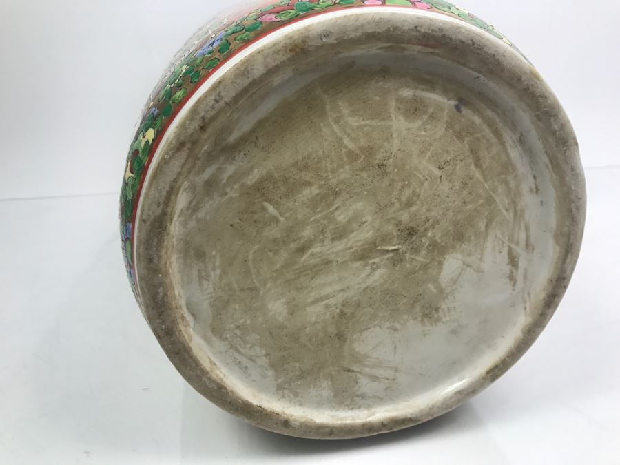 Chinese Famille Rose Umbrella Stand [Photo 11]