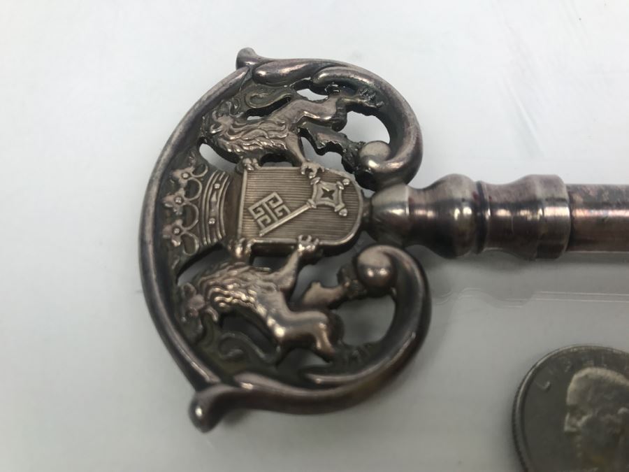 Large Silver Key 118.8g [Photo 4]