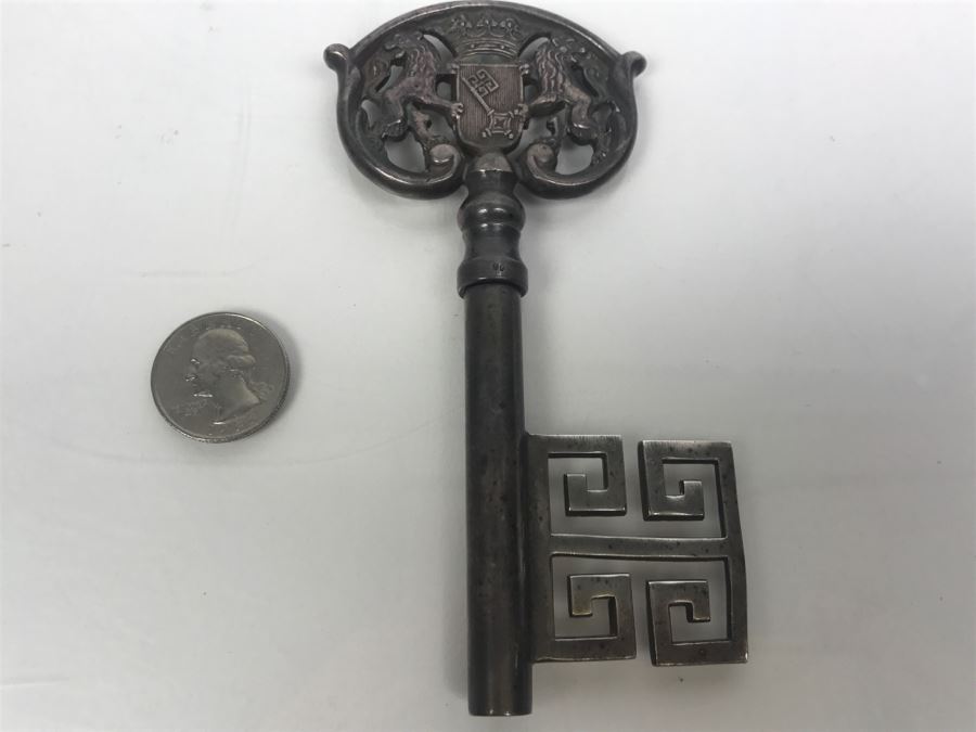 Large Silver Key 118.8g [Photo 9]