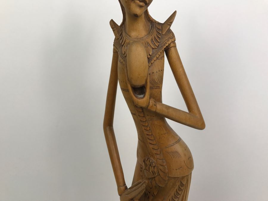 Tall Carved Figure From India [Photo 5]