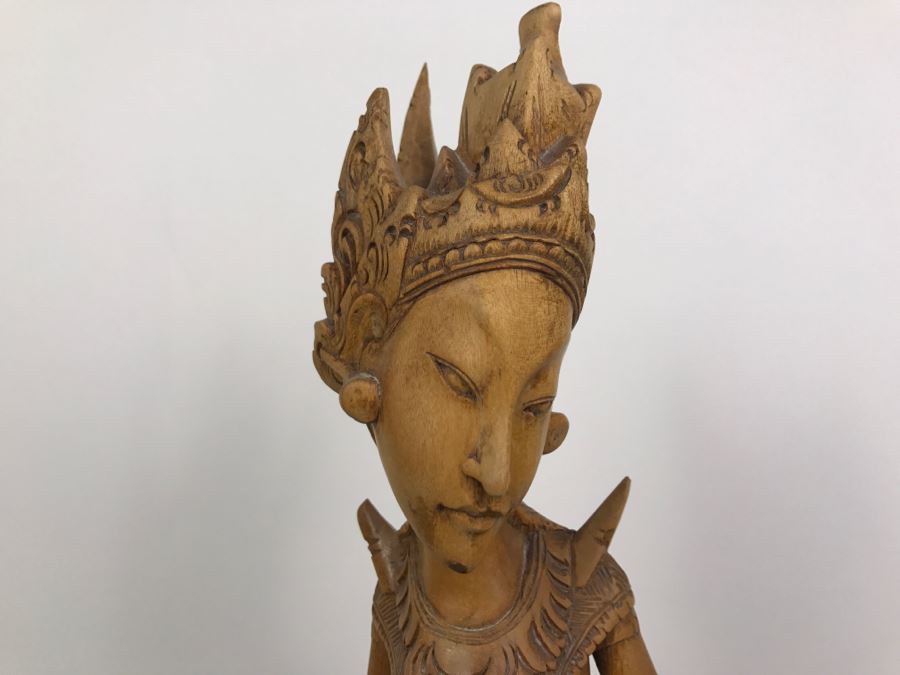 Tall Carved Figure From India [Photo 3]