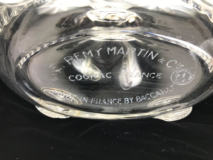 Remy Martin & Co Cognac Baccarat France Crystal Decanter With Stopper [Photo 12]