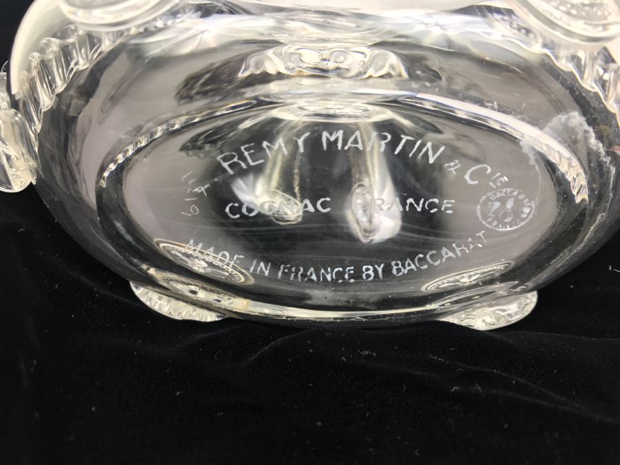 Remy Martin & Co Cognac Baccarat France Crystal Decanter With Stopper [Photo 2]