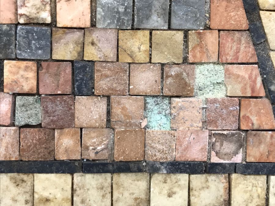 Vintage 1980 Eilon Mosaics From Israel Craftsmanship By M. Davidson Signed On Back [Photo 9]