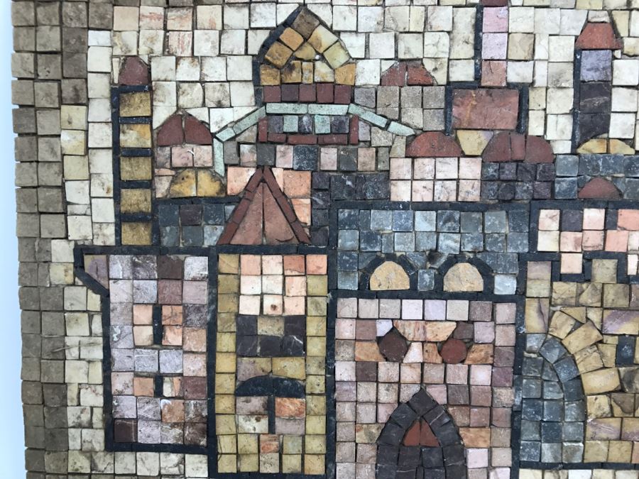 Vintage 1980 Eilon Mosaics From Israel Craftsmanship By M. Davidson Signed On Back [Photo 6]