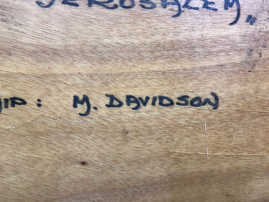 Vintage 1980 Eilon Mosaics From Israel Craftsmanship By M. Davidson Signed On Back [Photo 14]