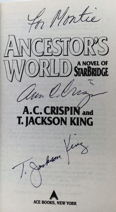 Starbridge Collection & Death Tide - Signed by A.C. Crispin & T, Jackson King [Photo 35]