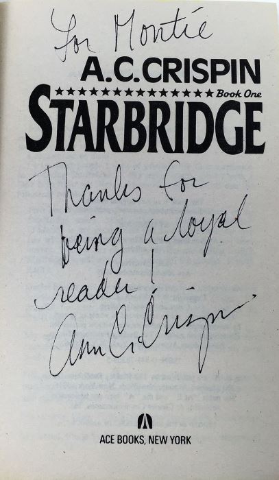 Starbridge Collection & Death Tide - Signed by A.C. Crispin & T, Jackson King [Photo 15]