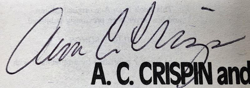 Starbridge Collection & Death Tide - Signed by A.C. Crispin & T, Jackson King [Photo 31]