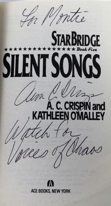 Starbridge Collection & Death Tide - Signed by A.C. Crispin & T, Jackson King [Photo 30]