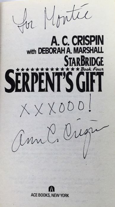 Starbridge Collection & Death Tide - Signed by A.C. Crispin & T, Jackson King [Photo 25]