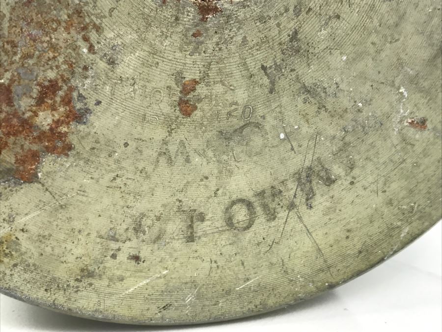 Pair Of Vintage 105MM Artillery Ammunition Shell Trench Art - Convert To Planter Or Ashtray [Photo 8]