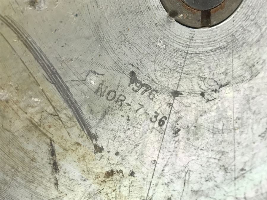 Pair Of Vintage 105MM Artillery Ammunition Shell Trench Art - Convert To Planter Or Ashtray [Photo 14]