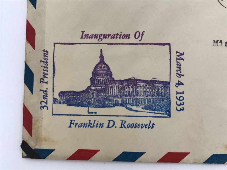 Vintage 1933 Personalized Handwritten Letter And Signature From Edith K. Roosevelt, Former First Lady of the United States Wife Of President Theodore Roosevelt [Photo 9]
