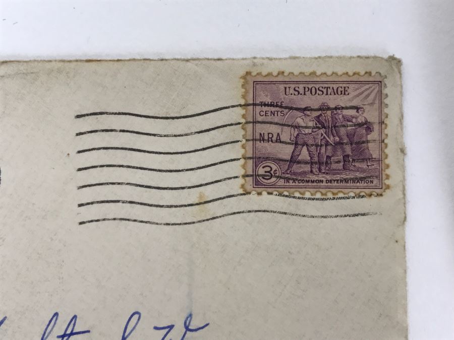 Vintage 1933 Personal Handwritten Letter Signed By Grace Coolidge, Former First Lady of the United States Wife Of Calvin Coolidge [Photo 4]