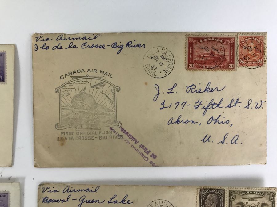 Collection Of Various First Day Covers From The 1930s And 40s Plus Pan Am Letter And One Unknown Signature [Photo 10]