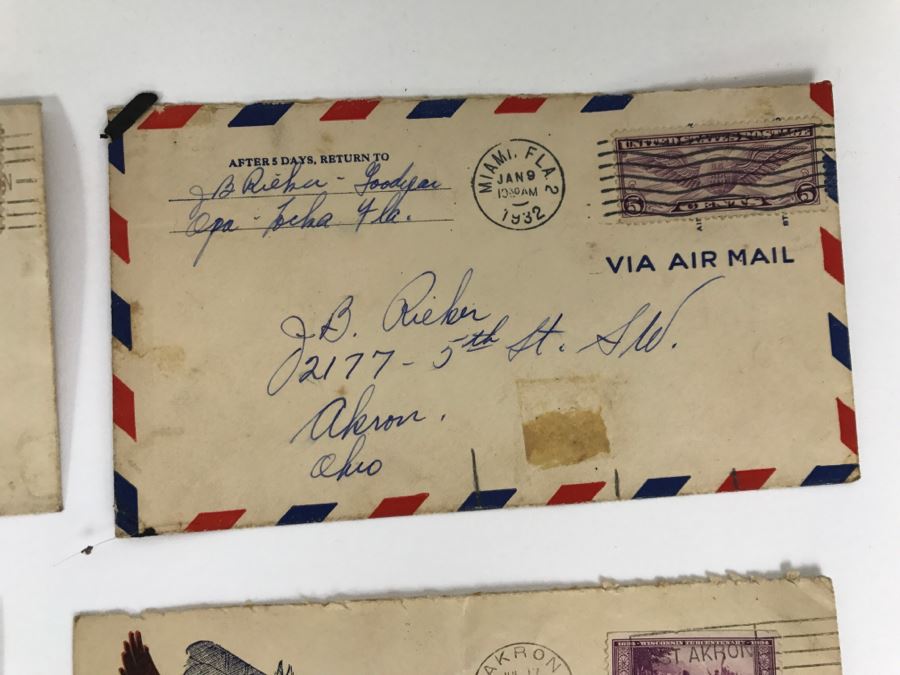 Collection Of Various First Day Covers From The 1930s And 40s Plus Pan Am Letter And One Unknown Signature [Photo 19]