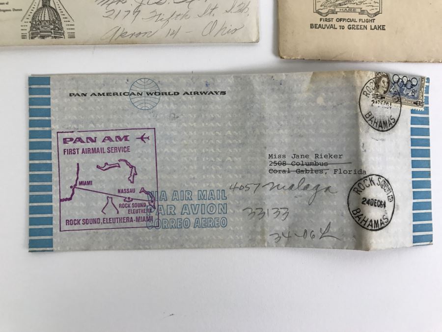 Collection Of Various First Day Covers From The 1930s And 40s Plus Pan Am Letter And One Unknown Signature [Photo 7]