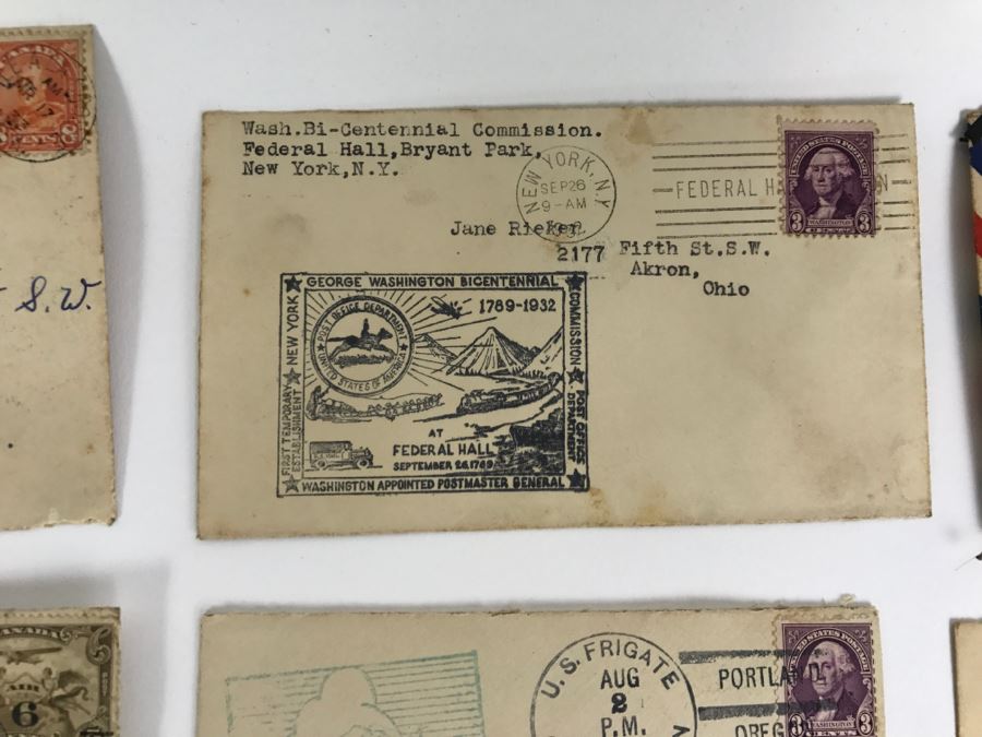 Collection Of Various First Day Covers From The 1930s And 40s Plus Pan Am Letter And One Unknown Signature [Photo 18]