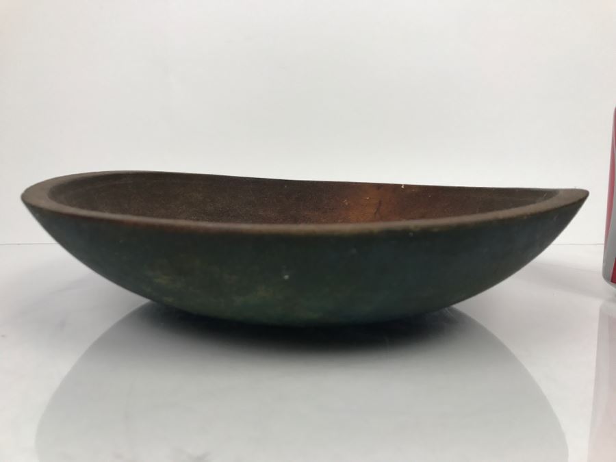 Primitive Wooden Bowl Dough Bowl [Photo 3]
